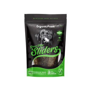 ORGANIC PAWS SLIDERS GREEN TRIPE 65G