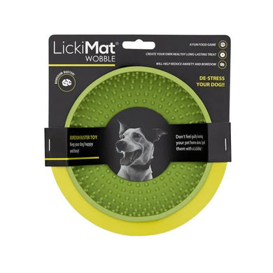 LICKIMAT WOBBLE BOWL GREEN