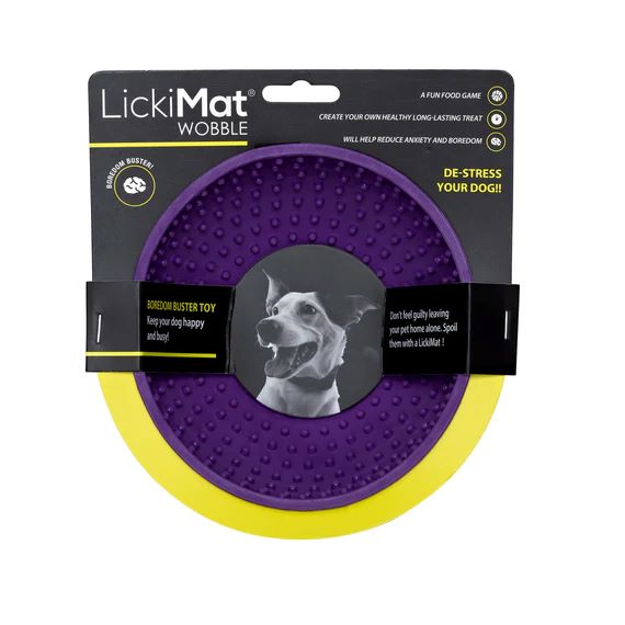 LICKIMAT WOBBLE BOWL PURPLE