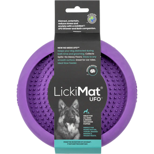 LICKIMAT UFO SLOW FOOD PURPLE