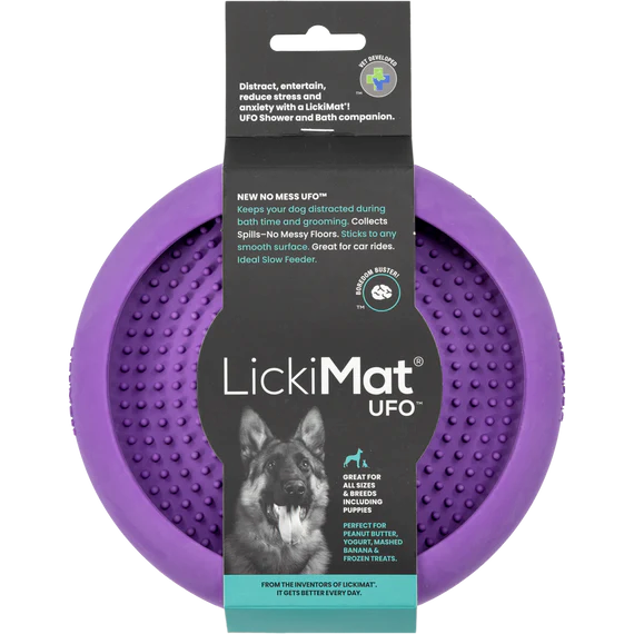 LICKIMAT UFO SLOW FOOD PURPLE