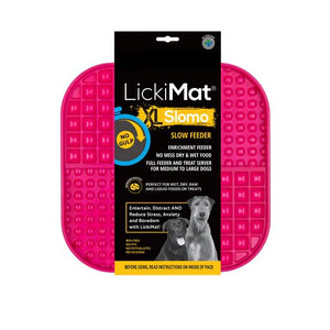 LICKIMAT SLOMO XL WET & DRY PINK