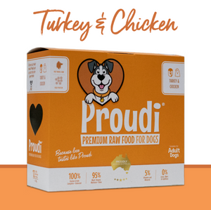 PROUDI TURKEY CHICKEN 2.4KG