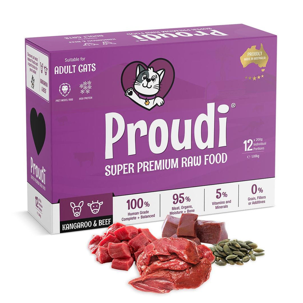 PROUDI CAT ROO BEEF 1.08KG