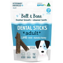 Load image into Gallery viewer, BELL &amp; BONE DENTAL CHEW MEDIUM LAMB