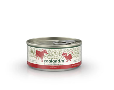 ZEALANDIA CAT WET BEEF PATE 185G